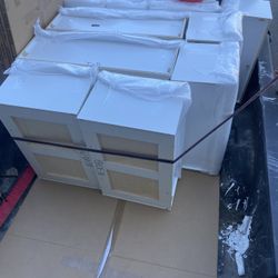 On Sale Shaker White Kitchen Cabinets 