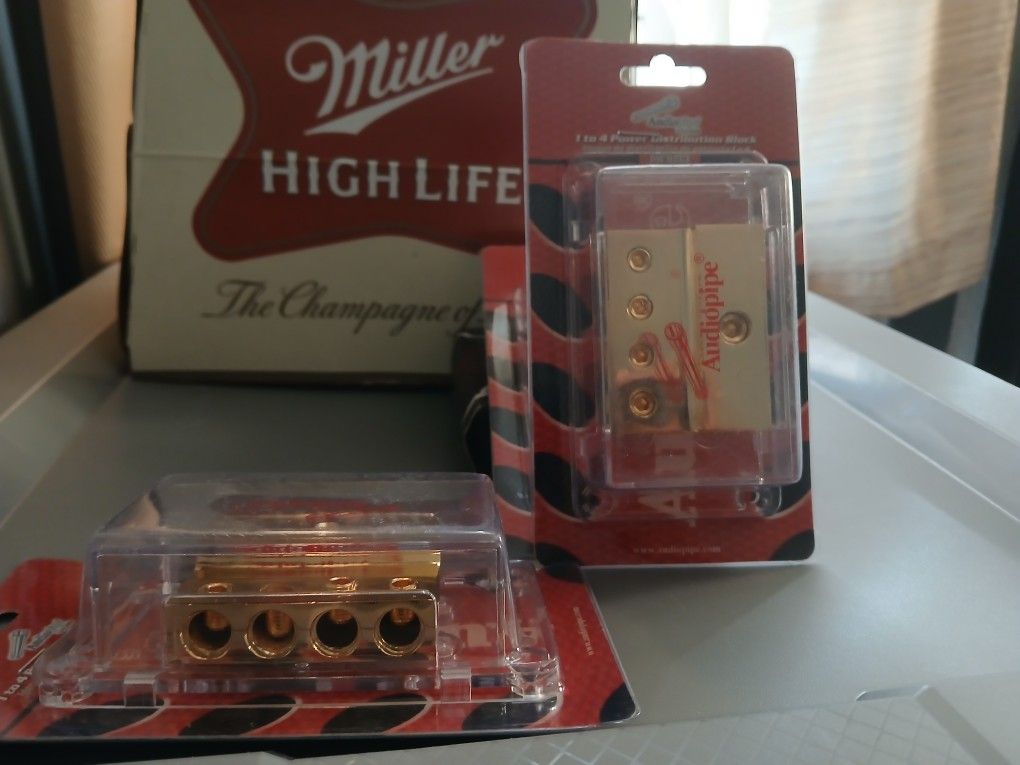 0ga Car Audio Power Or Ground Distribution Block $35 Each Firm Price Pickup Only Serious Buyers Please Yes It Is Avaliable 