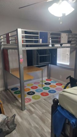 Full Size Upper Bunk Bed FRAME
