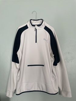 PUMA "Keeps You Warm" Mens Large 1/4 Zip Pullover Jacket