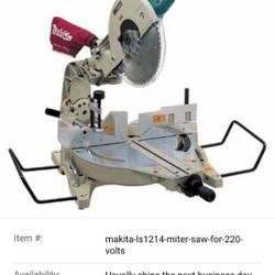 Makita Miter Saw For 220 Volts 