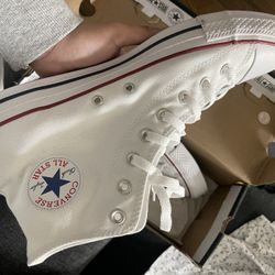 All White Converse