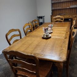 Dining Table With China Cabinets