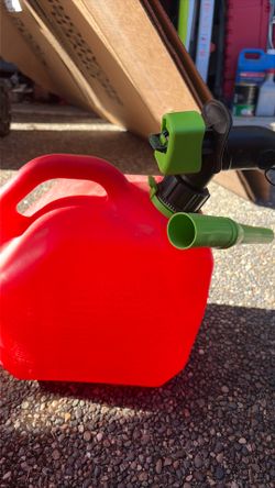 2 gals .  Anti. Spilled  gas tank