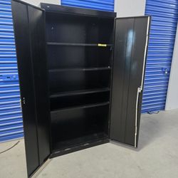 Metal Storage Cabinet With 2Keys Some Scratches 