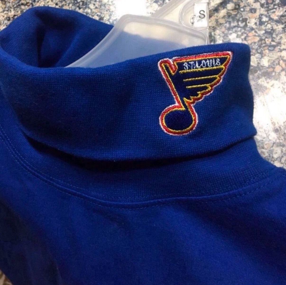 St. Louis Blues Turtleneck Top In Mens‘ Size L