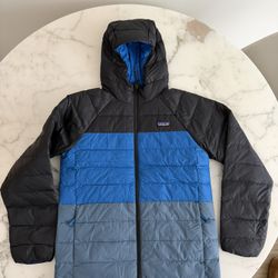 Patagonia Kids Reversible Down Sweater Hoody // NEW
