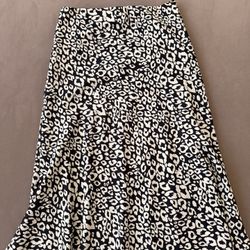 LOVERS + FRIENDS White Cheetah Print Size S