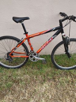 Aluminum frame mountain bike