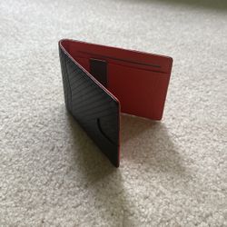 Black And Orange Wallet