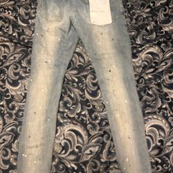 P002 Mid Indigo Destroy Paint