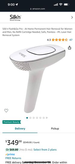 Silk’n Flash&Go Pro Hair Remover