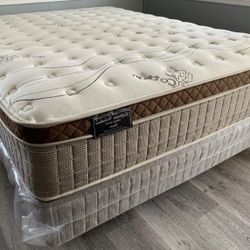 Ck Organic Cloud Edition Europillow Top 12inch Matres!!