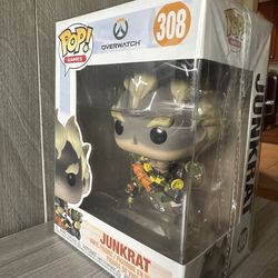 Funko Pop! Games Overwatch Junkrat 308 Vinyl Figure Action Figure - Vaulted