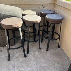 All 5 Stools $15