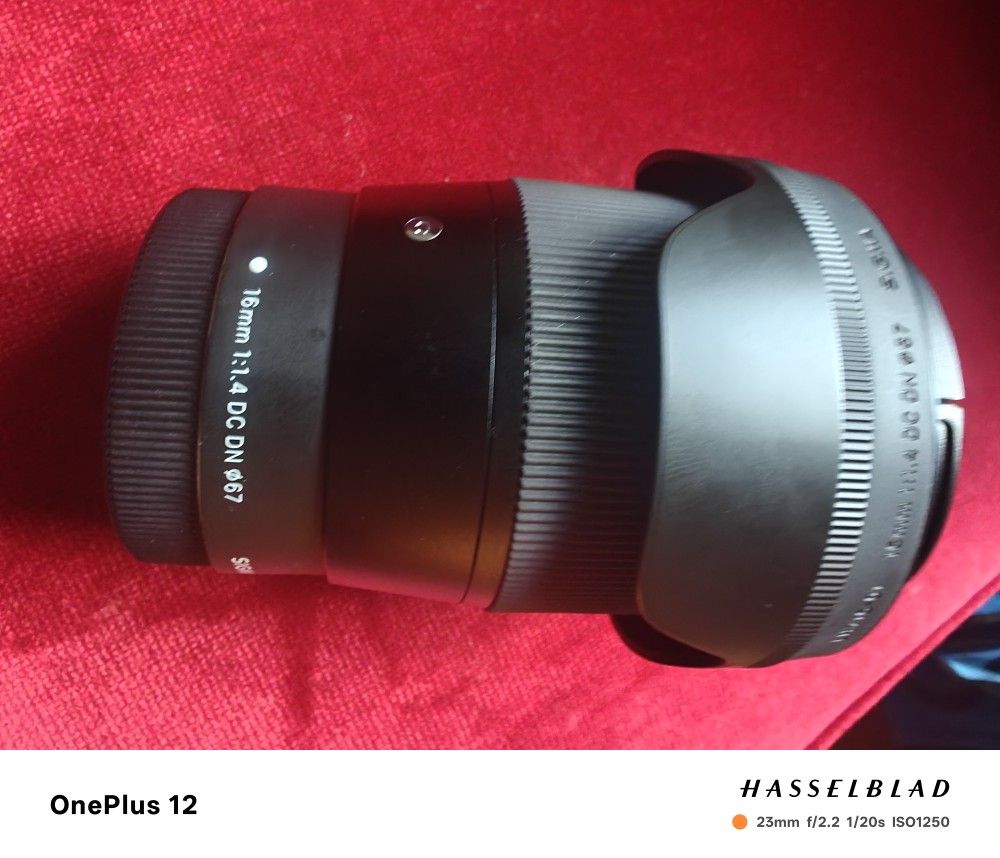 Sigma 16mm f/1.4 DC DN (EF-M Mount) – Brand New, Never Used