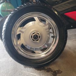 HONDA MOTORCYCLE FRONT GL1500 WHEEL