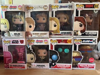 Funko pops $6 each