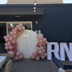 Graduation Balloon Set-up 