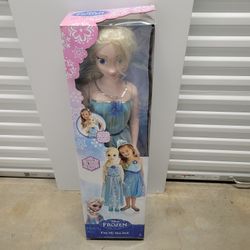 My size deals frozen doll