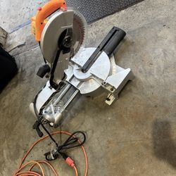 Chicago Electric Power Tools 10" Compound Slide Miter Saw. 