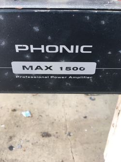 Phonic Amp MAX 1500 W
