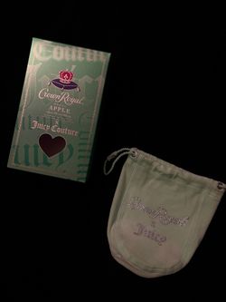 Crown Royal Apple Juicy Collectible Box and Bag