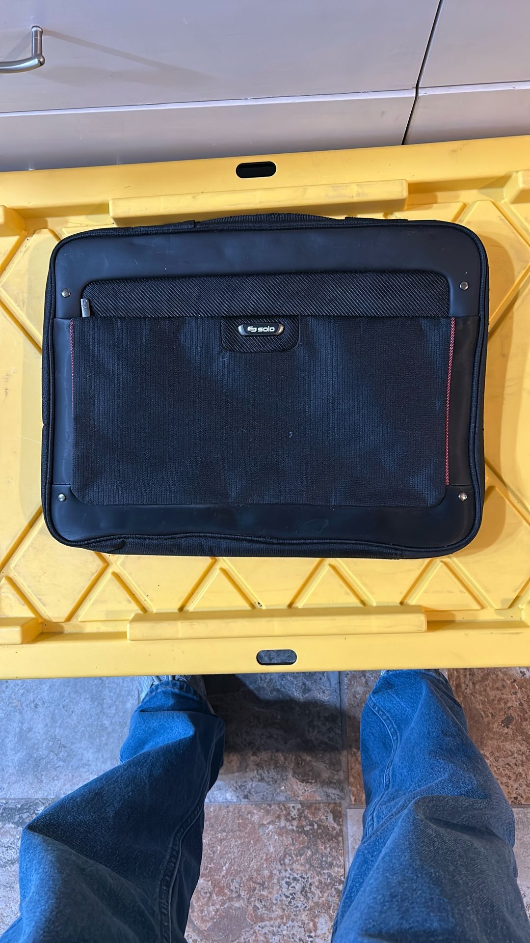 Laptop Bag Black And Red
