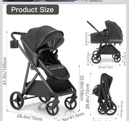 Eventflo Stroller + Car seat