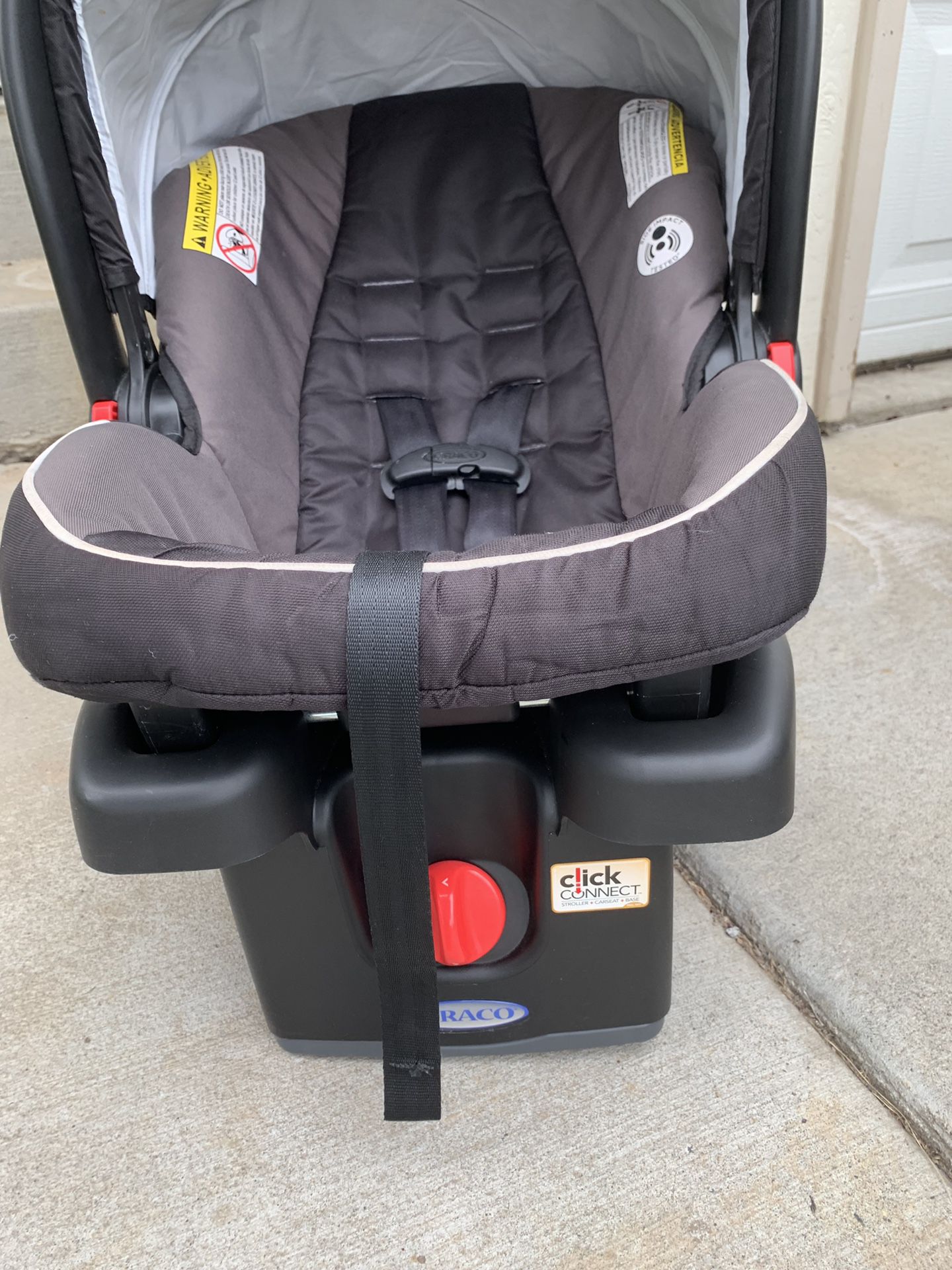 Graco infant one click car seat