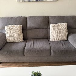 Grey Couch & Loveseat 