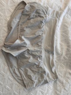 Lululemon Light Gray Athletic Shorts