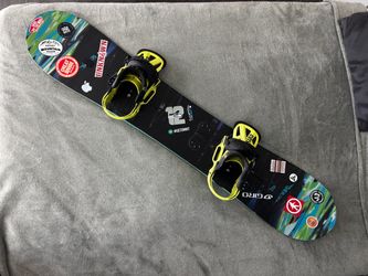 Burton Sherlock 163 with Burton Mission bindings