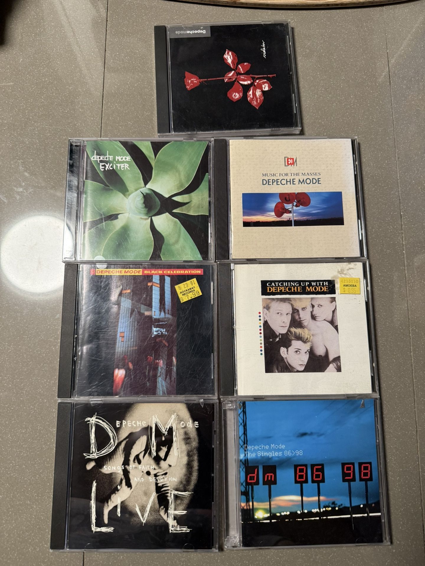 Depeche Mode CD Lot – 8 Albums (All Complete & Play Tested)