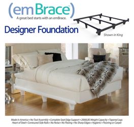 King White Bed Frame