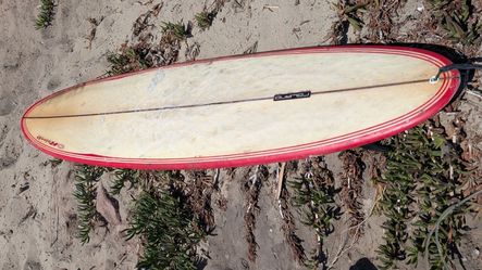 Surfboard 7'6 mid-length
