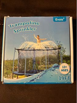 Trampoline sprinkler