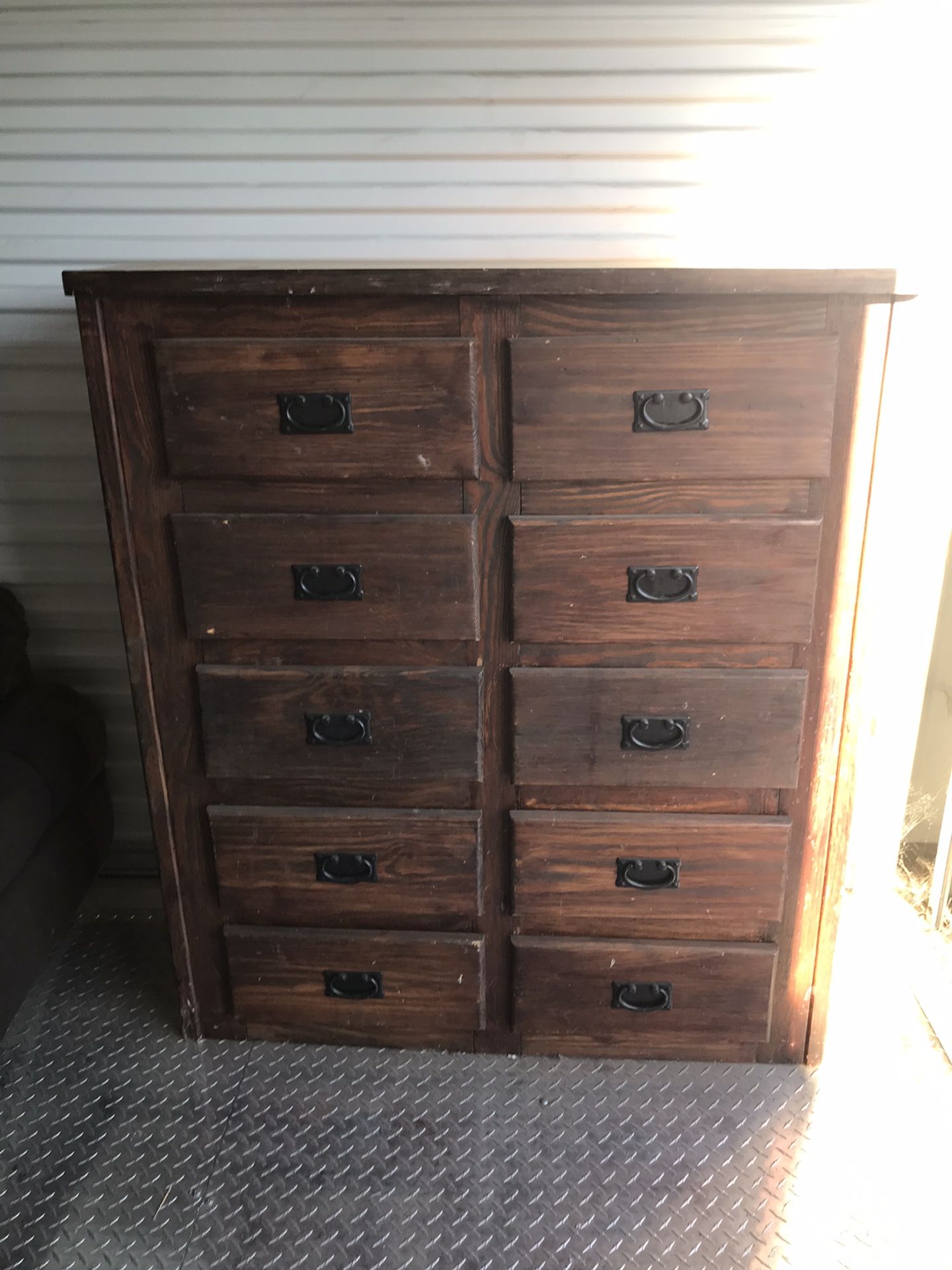 Chest Dresser Nice Solid Wood 