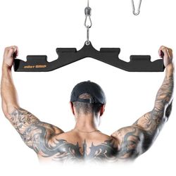 Grip Lat Pull Down Bar with 6 Ergonomic Handles