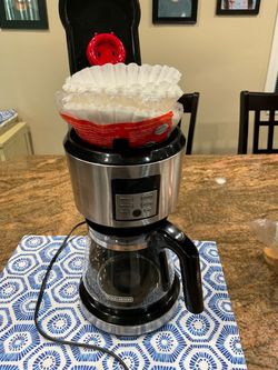 Black and decker coffee pot 12 cups
