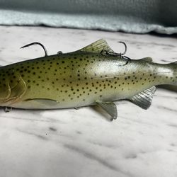 New 12' Hawg Hunter Magnum Trout Swimbait 