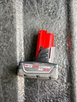 Milwaukee M12 RedLithium XC 3 Ah Lithium-lon High Capacity Battery Pack 1 pc