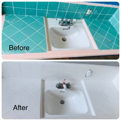 Reglaze Bathroom Fixture
