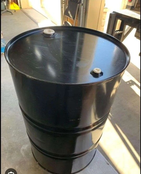 55-gallon Steel Barrels