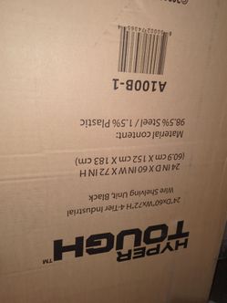 Hyper tough commercial wire shelving rack