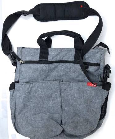 Skip Hop Duo Signture diaper bag gray