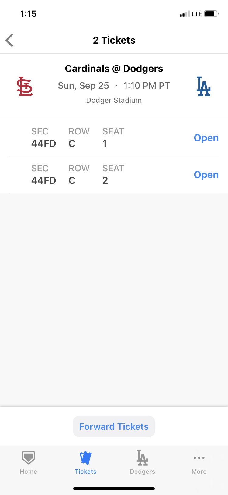 Dodger Tickets For Sale 