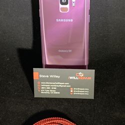 Samsung S9 purple 64 GB unlocked $230 Trade-In for $800