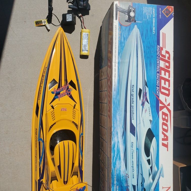 NQD Speed X Boat Rc Remote Control Racing for Sale in Peoria, AZ