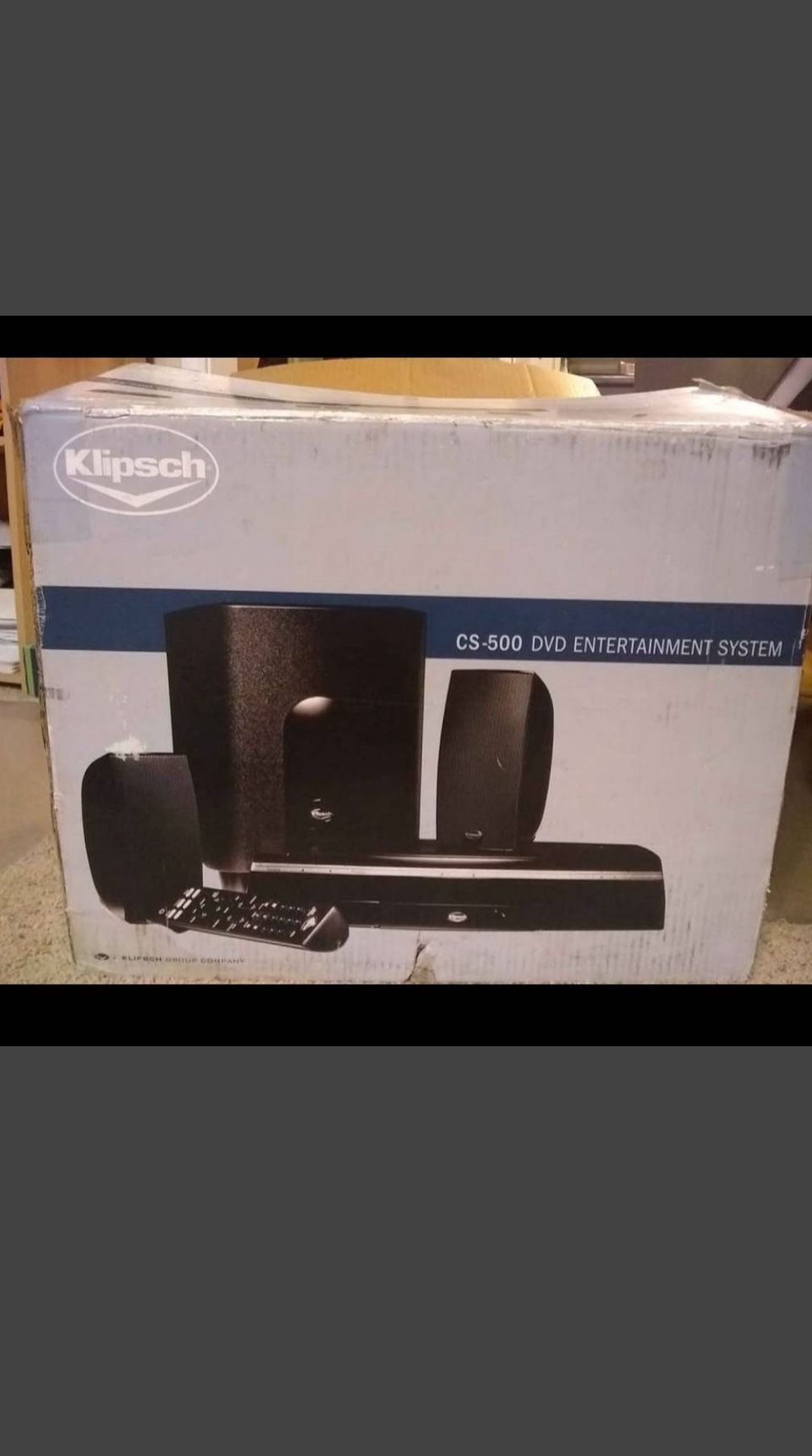 Klipsch subwoofer & 2 Speakers only, Home Theater- see details